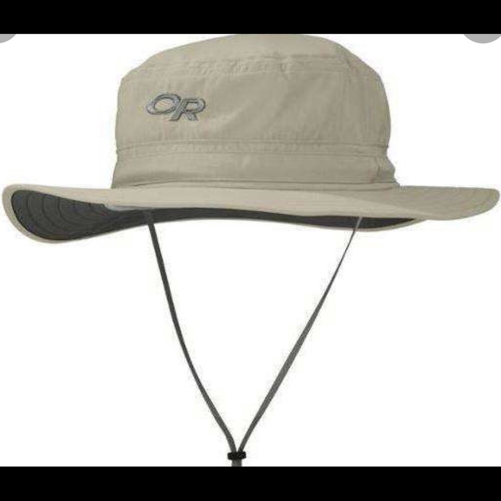 NWT Outdoor Research Bug Helios Hat Sand Color Long Protective RollUp Mesh XL